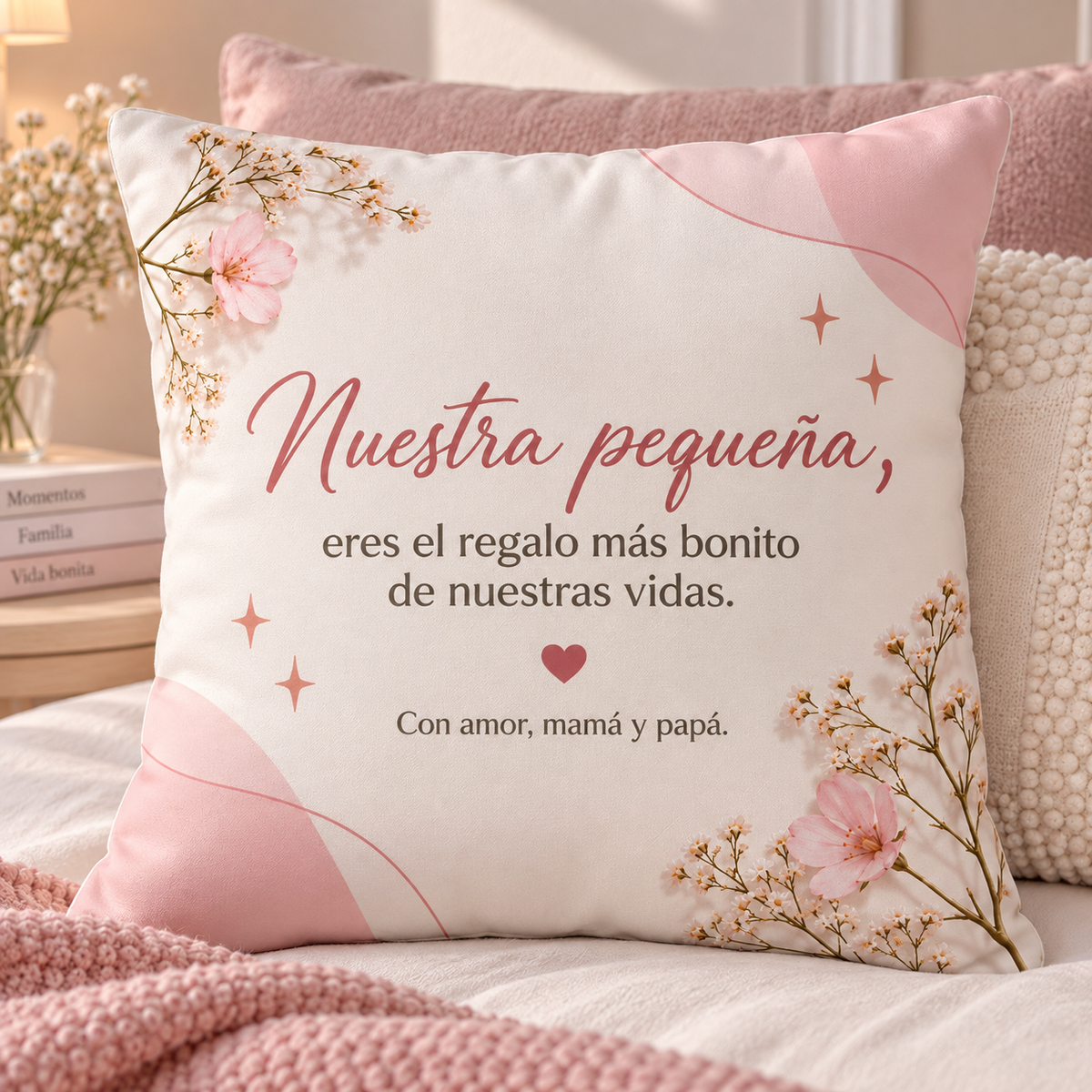 Diseño Digital Personalizado "Nuestra Pequeña" – Descarga Inmediata