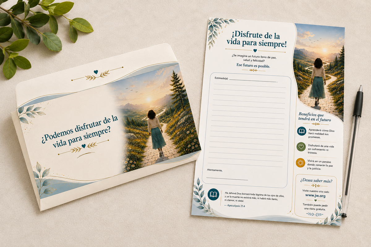 Modelo de Cartas y Sobre – Testigos de Jehová
