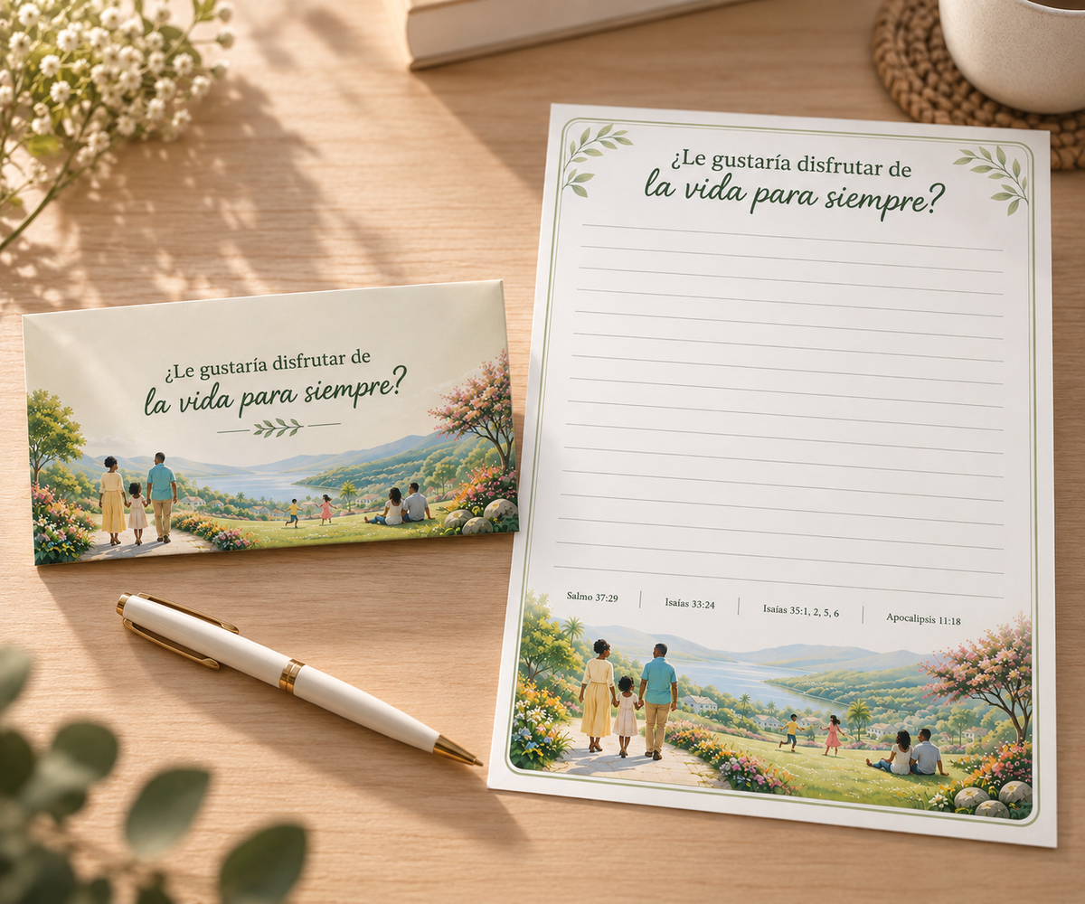 Modelo de Cartas y Sobre – Testigos de Jehová