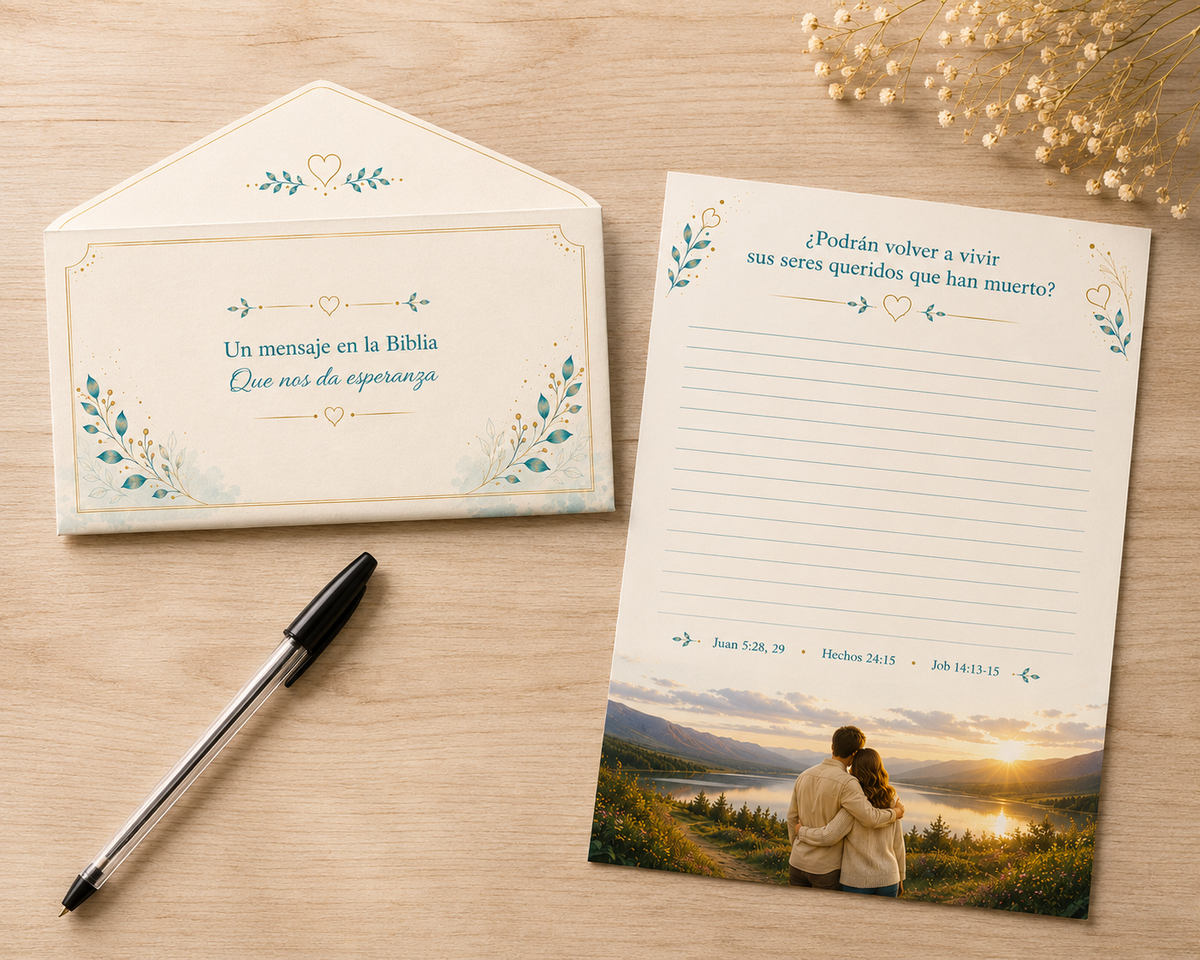 Modelo de Cartas y Sobre – Testigos de Jehová